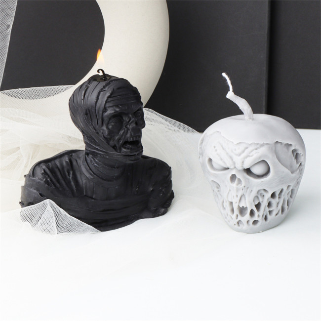 Zombie candle silicone mold Half body gauze zombie mold Plaster sugar mold