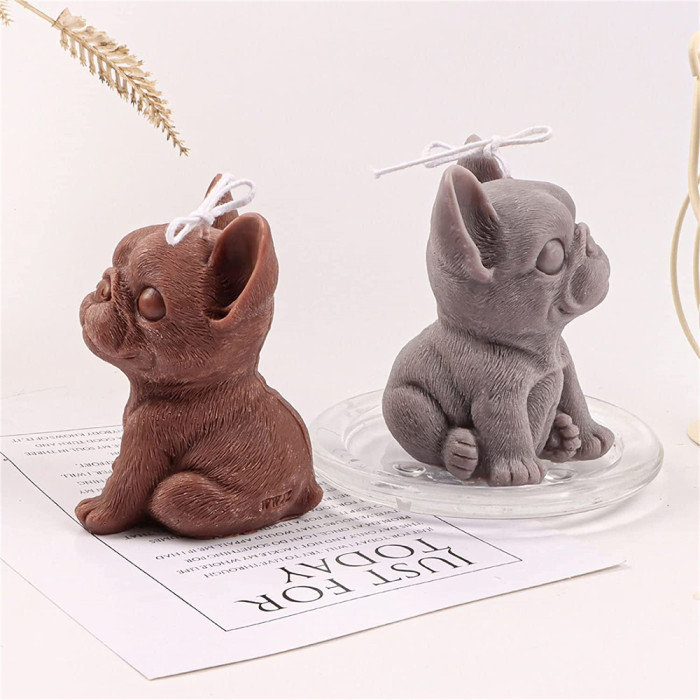 dog silicone mold, Silicone Ice Cube Tray Mold for Scotch, coffee, Drink, and Juice, Candy Gummy Fondant Chocolate Soap Candle Mold