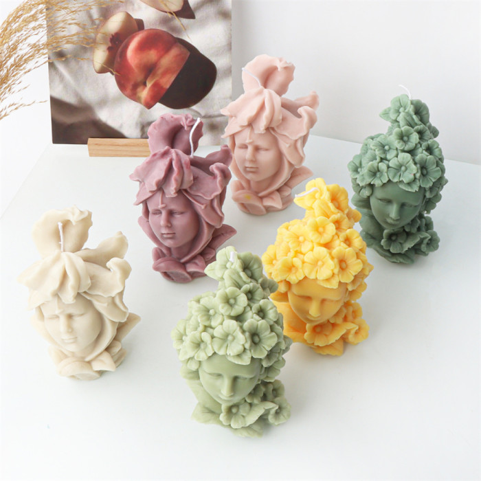 3D Body Candle Molds Silicone for Candle Making, Beautiful  Girl for Resin Casting, Candle Making Molds Scented Candle Molds