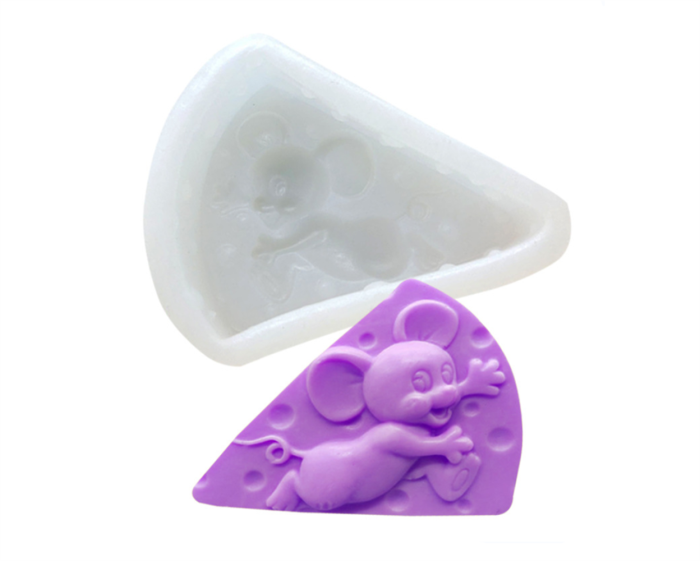 DIY Cheese Cheese Mouse Cake Mold Mousse Chocolate Handmade Soap Soap Set Mouse Baking Tool
