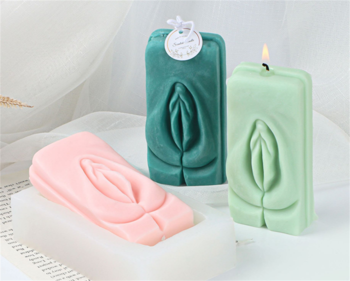 3D Durable Female Body Organs Candle Mould, Caring for The Female Body and Love Yourself Special Resin Molds Gift for DIY Decoration, Artwork, Candles, Soap Mould