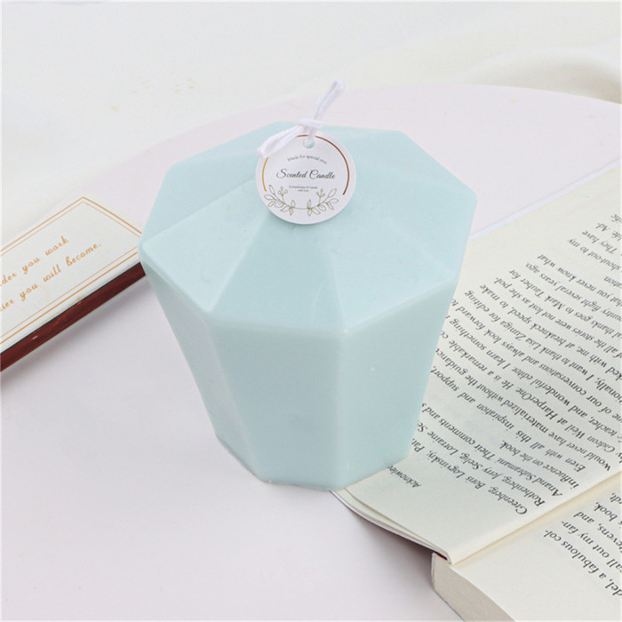 Stereoscopic silicone pencil head pillar candle mold DIY diamond cut aromatherapy gypsum decorative decoration decoration mold