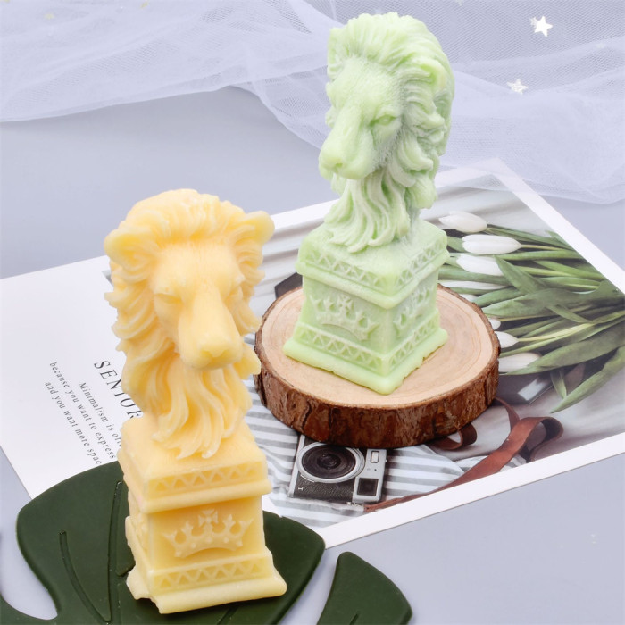 Egyptian Cleopatra Candle Mold DIY Egyptian Face Statue Aromatherapy Gypsum Ornament Dropping Glue Desktop Decoration Mold