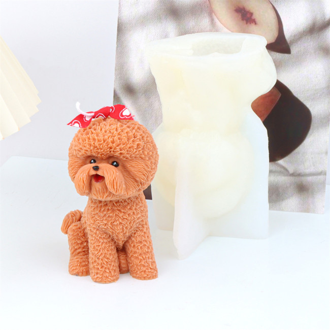 Cute Cat Silicone Candle Mold, Animal Pet Cat Candle Mold for Candle Making Resin Soap Casting Holiday Gift Craft Supplies Aromatherapy Home Decor
