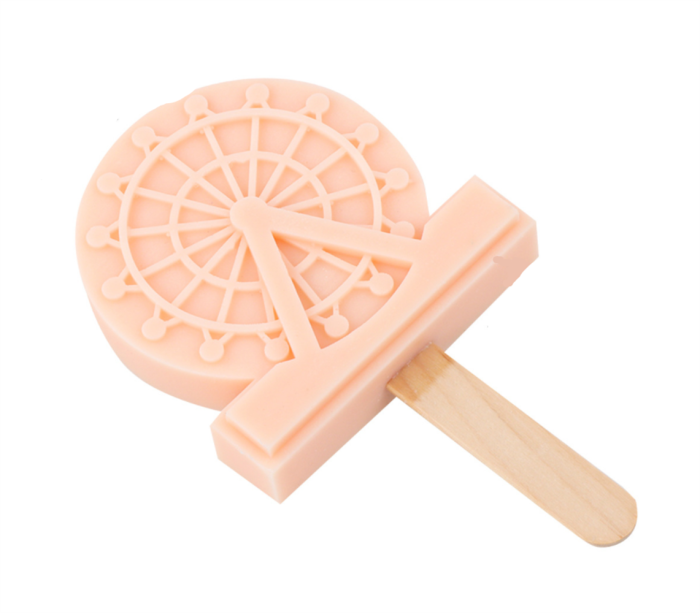 Cute Bear Ice Cream Mold Creative Silicone DIY Ice Cream Chocolate Mold Ice Grid