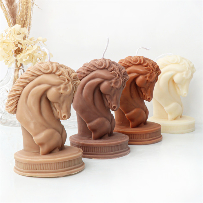 Ma Tou Candle Mold Handmade Aromatherapy Candle Silicone Mold Expanded Fragrance Gypsum Decoration Cake Baking Mold