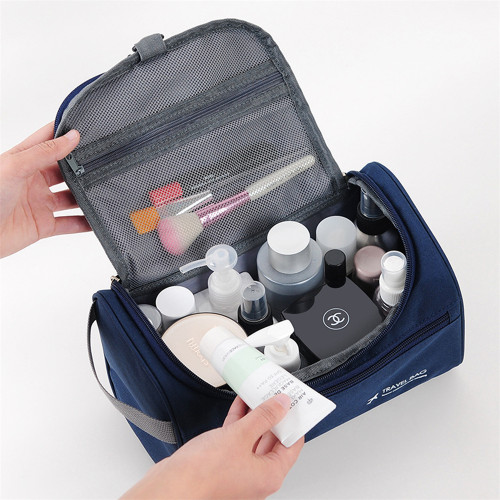 Hanging Toiletry Bag for Men & Women, Portable Travel Kit Cosmetic Organizer, Waterproof Makeup Shower Bag Shaving Dopp Kit for Travel, Trip, Vacation, Gym, Airplane