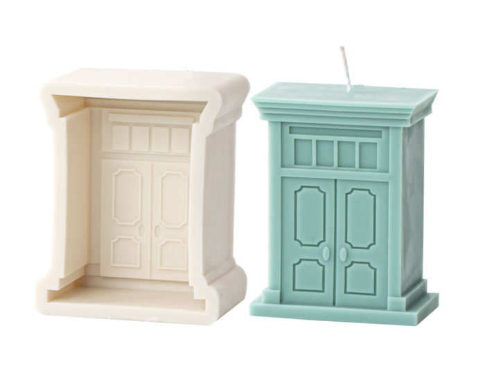 Copy Half body prayer Virgin candle mold Handmade gyFlat door and window candle molds, handmade aromatherapy gypsum ornaments, silicone moldspsum ornaments Aromatherapy candle silicone mold