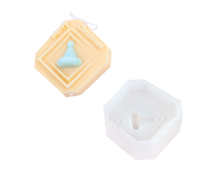 Christmas decorations, aromatherapy candle molds, diy blocks, aromatherapy candles, silicone molds, gypsum ornaments