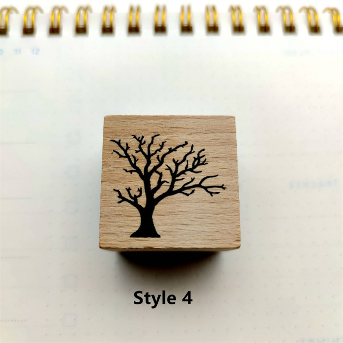 Halloween Pumpkin Spider Stamp Wood Rubber Stamp For Cardmaking Journaling Scrapbooking Decorative Album 8 Styles