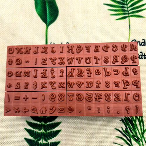 Alphabets Numbers Symbols Wood Rubber Stamps Kit of 90 pcs For Card Making Decorative Journal Diary Planner Scrapbooking DIY Tool Gifts Ideas