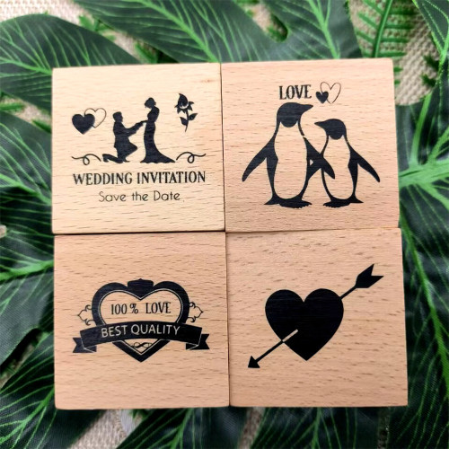 Wedding Wood Rubber Stamp Love Stamp Decorate Wedding Invitation Envelope Cardmaking Scrapbooking Journaling DIY