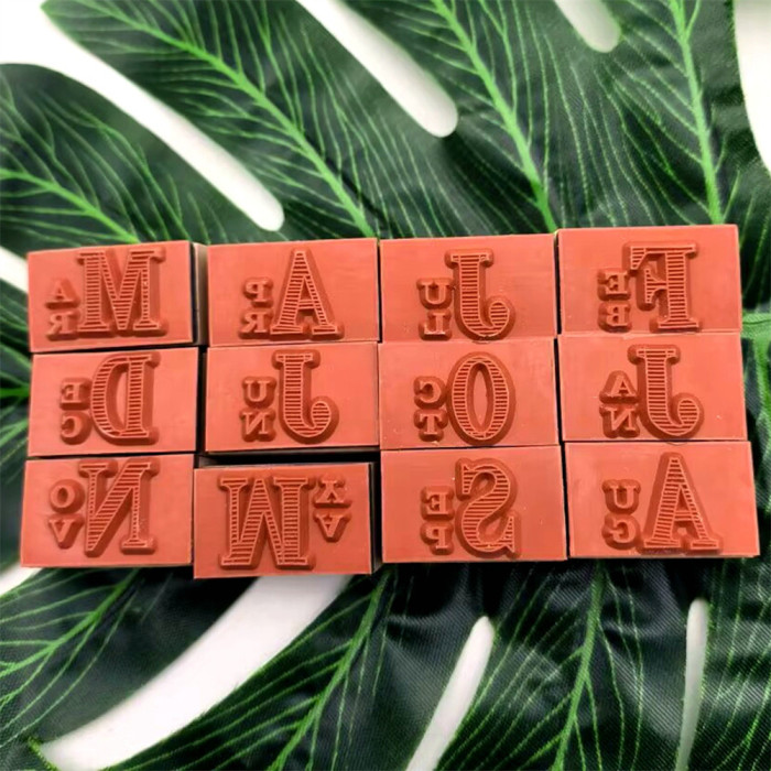 Planner Rubber Stamps Set of 12 pcs Stamps Space Lattice Stamps Decorative Journal Diary Memo Scrapbook Tool