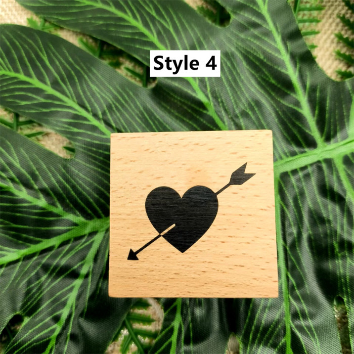 Wedding Wood Rubber Stamp Love Stamp Decorate Wedding Invitation Envelope Cardmaking Scrapbooking Journaling DIY
