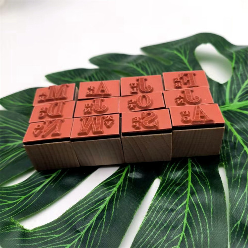 Planner Rubber Stamps Set of 12 pcs Stamps Space Lattice Stamps Decorative Journal Diary Memo Scrapbook Tool