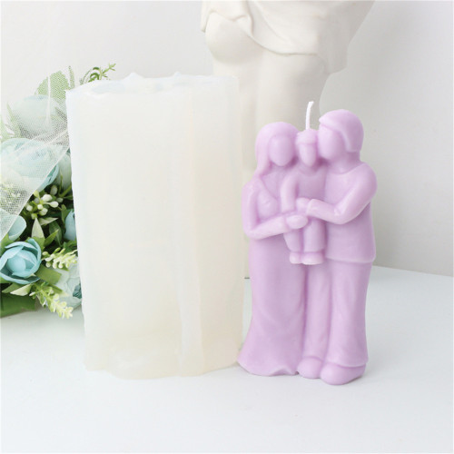 Family Candle Mold  Couple Candle Mold Body Candle Mold Family Resin Mold Clay Mold Candle Making Molds Craft Supplies
