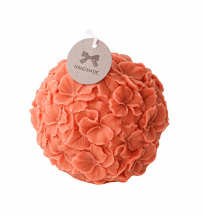 Flower Ball Candle Soap Mold Flower Silicone Mold for Fondant,Chocolate,Candy, Bath Bomb,Epoxy Resin,Plaster, Polymer Clay