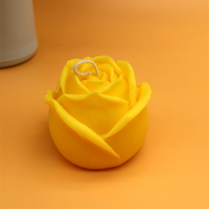 Rose Candle Handmade Beeswax & Soy Candles Festive Candles Valentine's Day Gifts Ideas