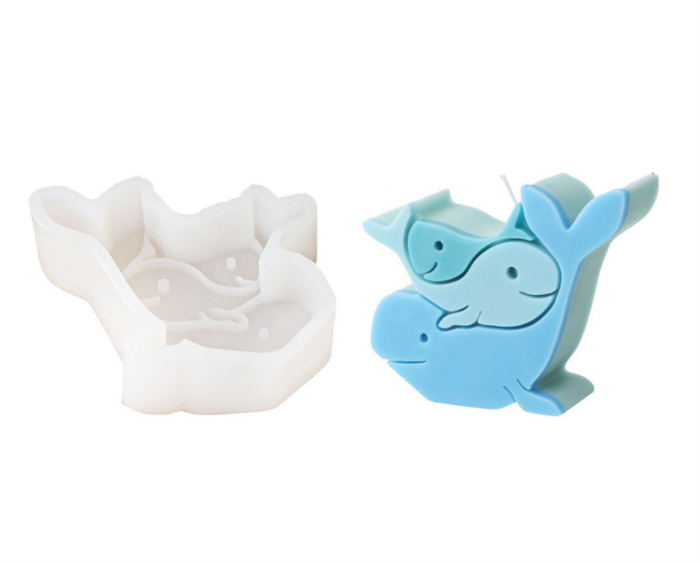 Mother's Day Planar Animal Candle Silicone Mold Handmade Soap Mold Candle Making DIY Resin Crafts Font Cake Decoration