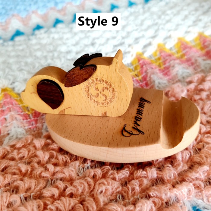 Customized gifts, Desktop Cell Phone Stand for iPhone, Portable Mobile Phone Holder Stand，Mouse phone holder