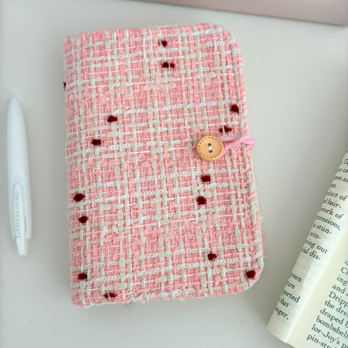 A6 Woven Loose Leaf Notebook