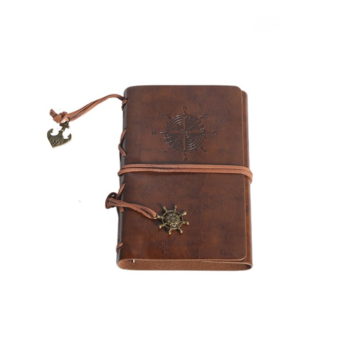 Vintage Travel Journal Notebook A7