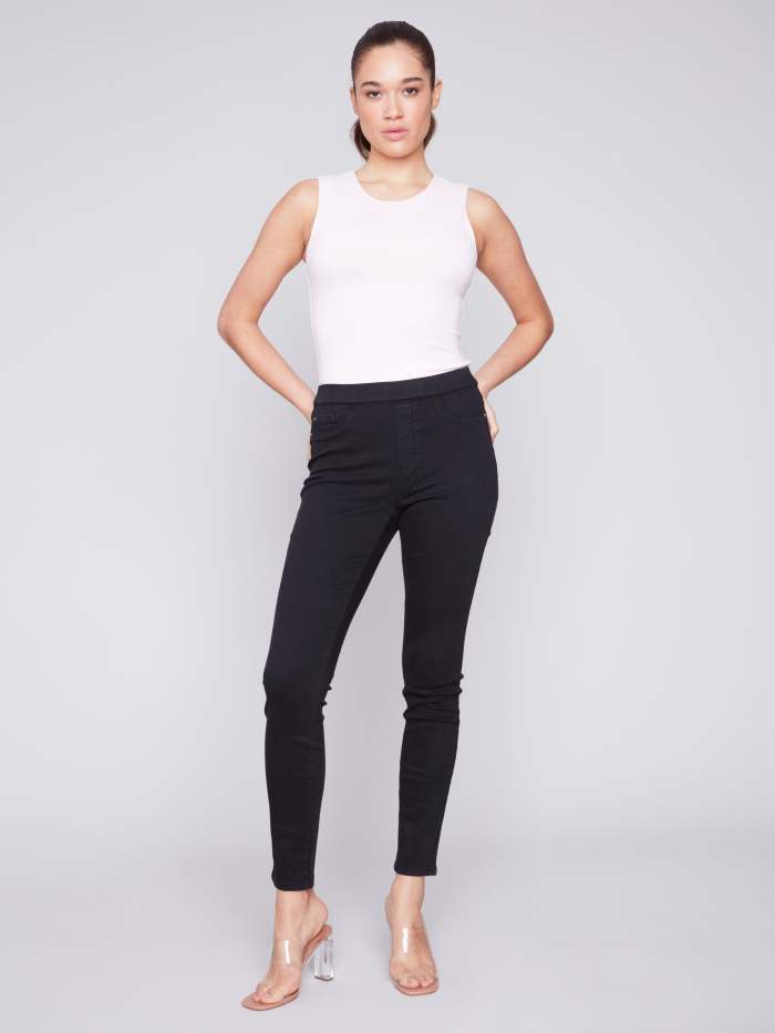 Sleeveless Super Stretch Top - Lotus