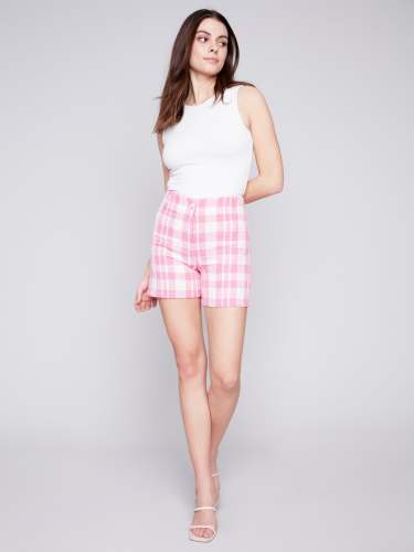 Yarn Dye Checkered Shorts - Light Punch