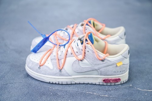 off white x Nike Dunk Low  The 50