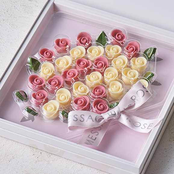 Japanese Valentine's day exclusive message de rose chocolate gift box