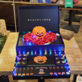 Halloween candy gift box for girlfriend girl boyfriend net red creative pumpkin head snack gift bag