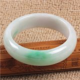 A cargo of genuine natural light green jade bracelets floating flowers bracelet jade bracelet natural jade jade bracelet