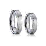 Designer alliance wedding band couple rings for men and women jewelry accessories marriage titanium finger ring