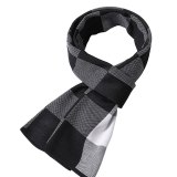 2020 Casual Cool Winter Scarves Men Scarf Warm Neckercheif Business Plaid Kint Scarves Men Cotton Wraps Male Sjaal Foulard