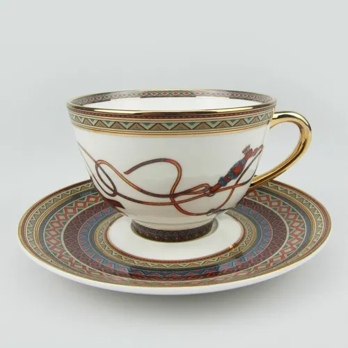 High Quality Light Luxury Bone China European Coffee Set Cup And Saucer Set Black Tea English Afternoon Tea Set Gift Set