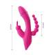 12 Funktionen Rabbit Vibrator G-Punkt Klitoris und P-Punkt Anal Vibrator Triple Curve