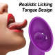 Klitoris saugender Zungenleck-Vibrator