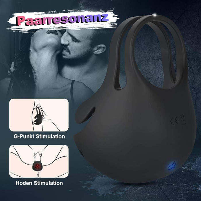 Hodenring Penisringe 9 Vibrationen S-Hande