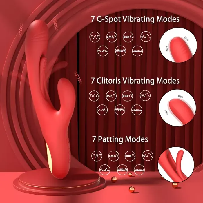 Bora-Kaninchen Antippender G-Punkt-Vibrator