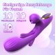 G Punkt Vibration für Frauen Klitoris, 3 in 1 Dildo Vibrator mit 10 Vibrations, 10 Klitorissauger & 10 Flattermodi, Clitoris Vibrator