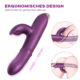 Tapping Klitoris-Stimulator G-Punkt Vibrator mit gleitenden Perlenring