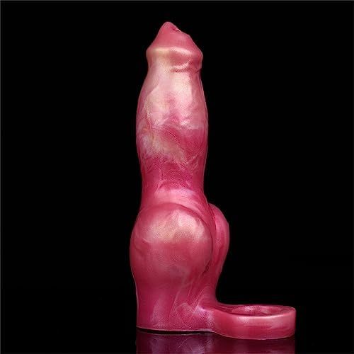 Eveandlove™ Male Penis Sleeve Enlarger – Soft Silicone Extension Sleeve with Cock Ring, 1.77in Solid Length