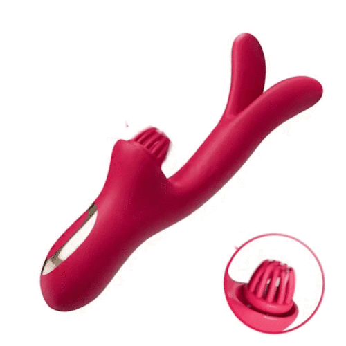 Eveandlove™ 10 x 6 x 7 Modes Come-Hither Clitoral Tickling Rabbit Vibrator