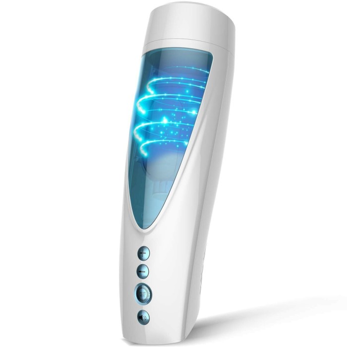 10 Rotating Modes And 10 Thrusting Modes Hands Free Masturbator