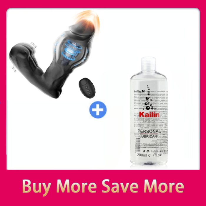 Eveandlove™ Inflatable Prostate Massager: 10 Vibration Modes, Heating & Remote-Controlled Expansion