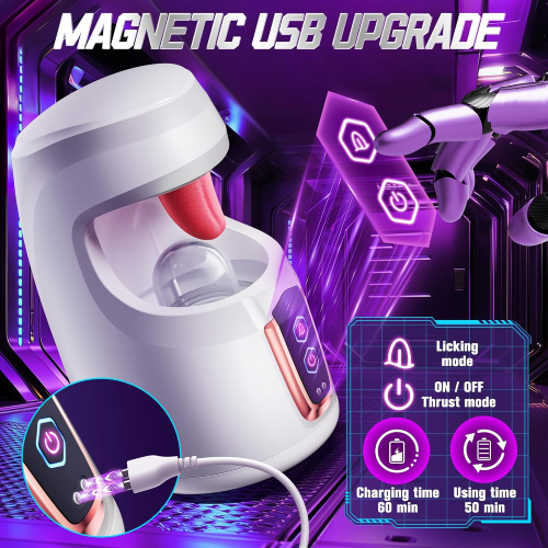 Eveandlove™ Blowjob Queen 10 Tapping Thrusting Male Glans Training Stimulator