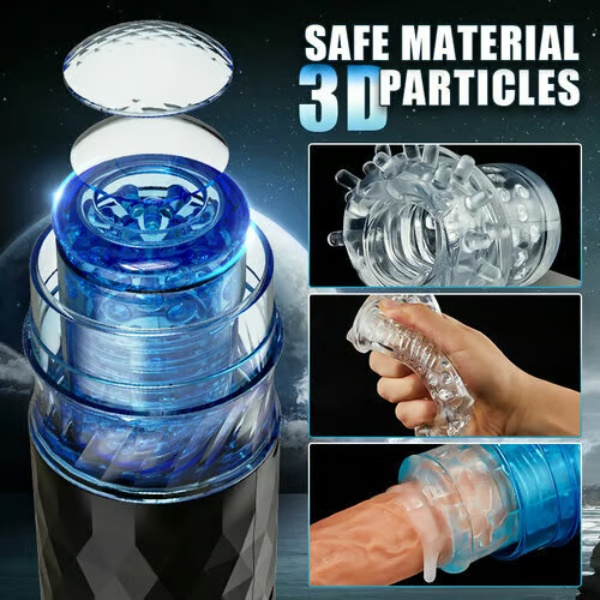 Eveandlove™ Hand-Free 7 Expansion Rotating Voice Function Masturbator Cup