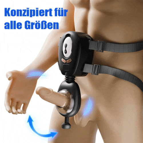 Blowjoblove™ AssistPro-Freihändig! 9 Stretch 9 Vibrationsgürtel Wearable Masturbator