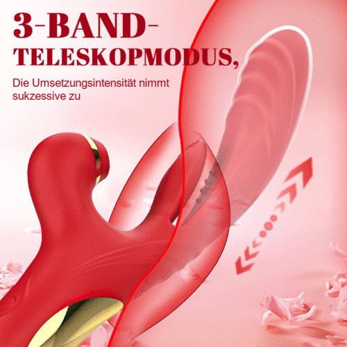 Blowjoblove™ 3 Schieben & Vibration 7 Saugen 10 Klopfen G-Punkt-Vibrator