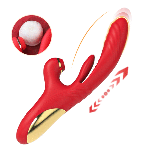 Blowjoblove™ 3 Schieben & Vibration 7 Saugen 10 Klopfen G-Punkt-Vibrator